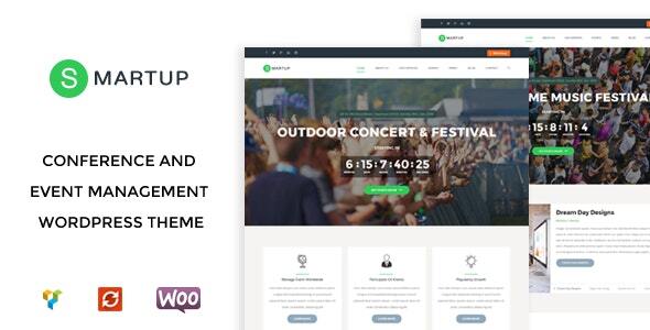 Smart Up - Conference & Event WordPress Theme Smart Up - Conference & Event WordPress Theme