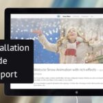 Snow Effect & Animation for Winter & Christmas in javascript