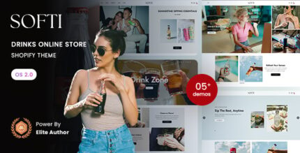 Softi - Drinks Online Store Shopify 2.0 Theme