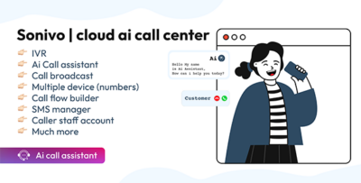 Sonivo - Ai cloud call center SAAS system