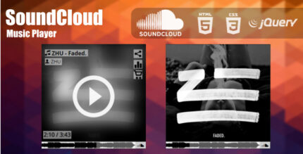 SoundCloud Music Player (jQuery)