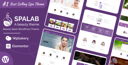 Spa Lab Beauty Salon Theme