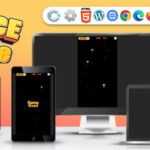 Space Game ( Construct | C3P | CAPX | HTML5 ) Endless Mini Game