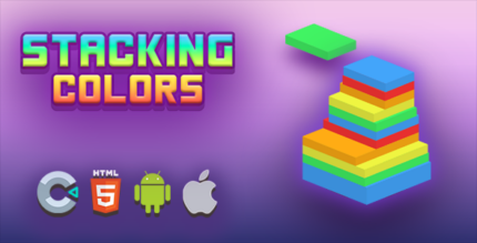 Stacking Colors - Construct 3, c3p - Full Game