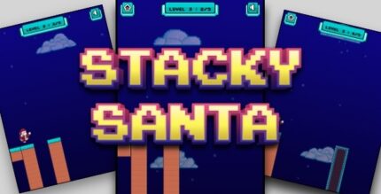 Stacky Santa - Cross Platform Hyper Casual Game