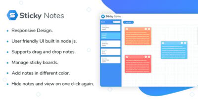 Sticky Notes - Node Js Script