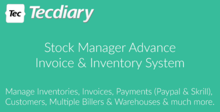 Stock Manager Advance (Invoice & Inventory System)