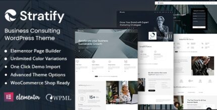 Stratify - Business Consulting WordPress Theme