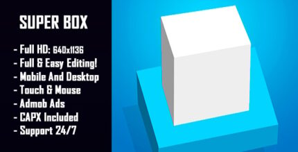 Super Box - HTML5 Game + Mobile Version! (Construct-2 CAPX)