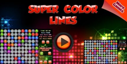 Super Color Lines - HTML5 Mobile Game (Construct 2 Capx)