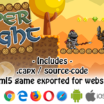 Super Knight HTML5 Platform Game - Construct 2 (.capx + html5 Source-code)