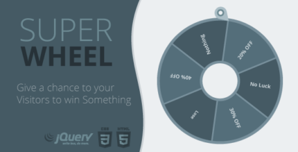 Super Wheel - Super Easy and Fully Controlled Wheel of Fortune