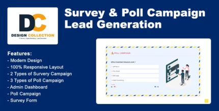 Survey & Poll Campaign Lead Generation System