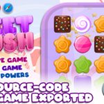 Sweet Crush HTML5 Game - With Construct 3 File (.c3p)