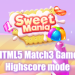 Sweet Mania Match3 HTML5 Game