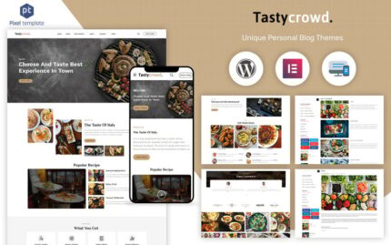 Tastycrowd - Cafe & Restaurant WordPress Elementor