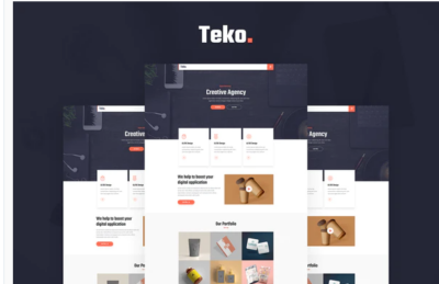 Teko - Creative Agency Template Kit