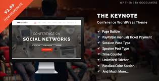 The Keynote - Conference Event Meeting WordPress Theme