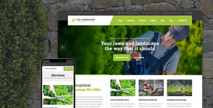 The Landscaper – Lawn & Landscaping WP Theme