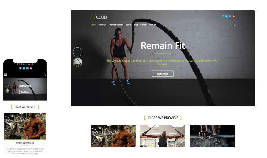 ThemeGrill - FitClub Pro ThemeGrill - FitClub Pro