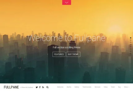 Themify Fullpane WordPress Theme