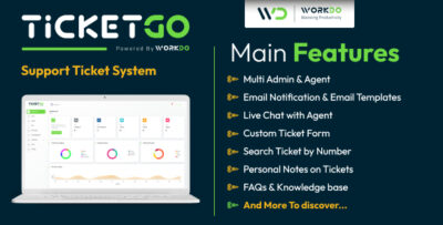 TicketGo - Support Ticket System