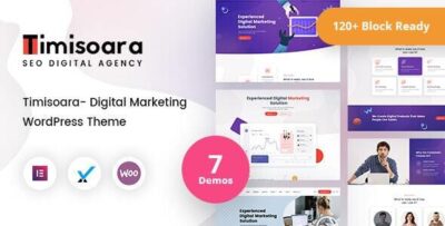 Timisoara - Digital Marketing WordPress Theme