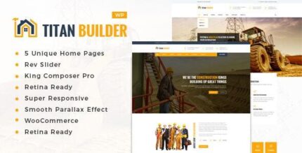 Titan Builders Construction WordPress Theme