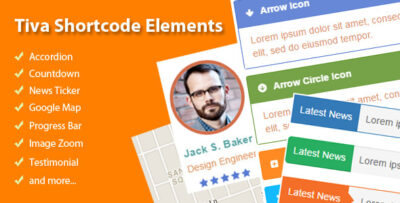 Tiva Shortcode Elements