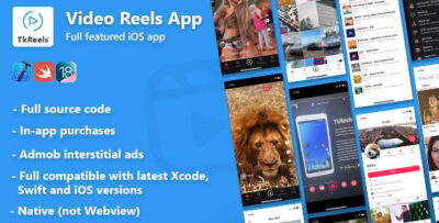 TkReels - Video Reels App for iOS