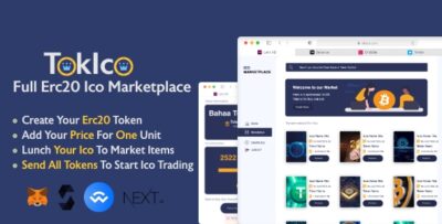 TokICO- Full Erc20 Tokens Ico Marketplace