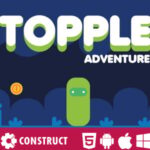 Topple Adventure - HTML5 Mobile Game