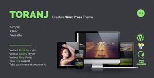 Toranj - Responsive Creative WordPress Theme