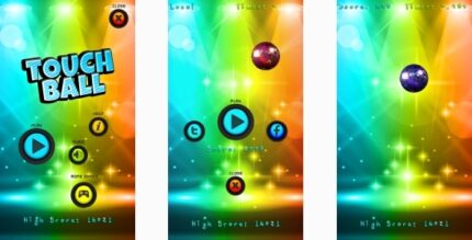 Touch Ball - HTML5 Mobile Game (Construct 3 Construct 2 Capx)