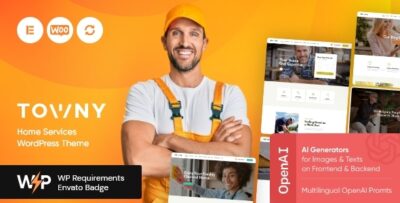 Towny - Outdoor & Home Services WordPress Theme