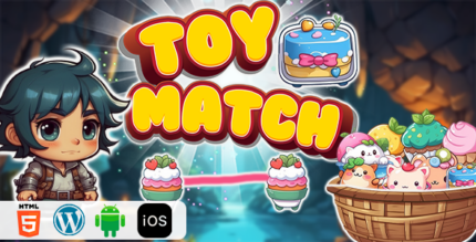 Toy Match - HTML5 Construct3 Game