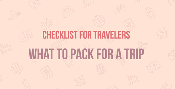 Travel Checklist - JavaScript Template (plugin) for Travel websites Travel Checklist - JavaScript Template (plugin) for Travel websites