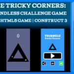 Triangle Tricky Corners 2D Reflex Endless Challenge Game - Fast-Paced Html5 Game Construct 3
