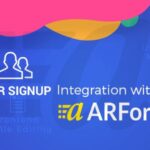 User Signup for Arforms