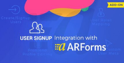 User Signup for Arforms