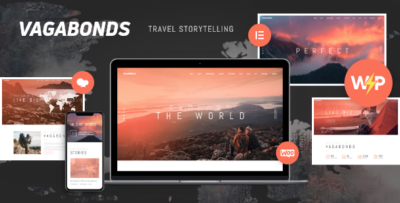 Vagabonds - Personal Travel & Lifestyle Blog Theme