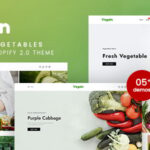 Vegain - Organic Vegetables Responsive Shopify 2.0 Theme