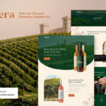Vinera – Wine & Vineyard Elementor Template Kit