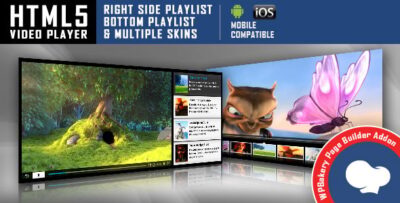 Visual Composer Addon HTML Video Player