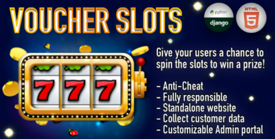 Voucher Slots - Give your audience a chance to win a prize