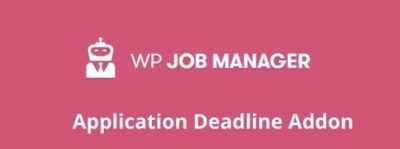 WP Job Manager Application Deadline Addon