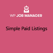 WP Job Manager Simple Paid Listings Addon