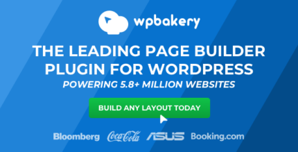 WPBakery Page Builder for WordPress (formerly Visual Composer)