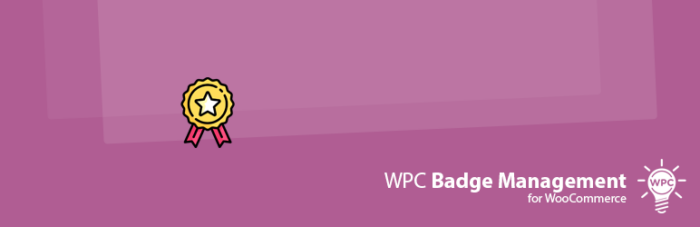 WPC Badge Management for WooCommerce