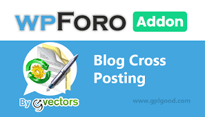 WPForo - Blog Cross Posting